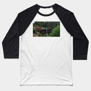 Silver Falls State Park Oregon Baseball T-Shirt